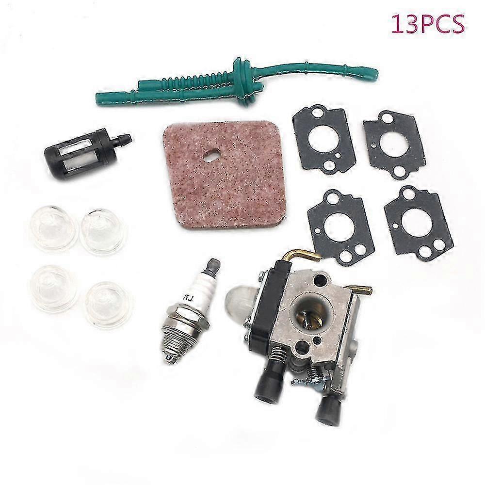 Carburetor Carb compatible Stihl HS45 Hedge Trimmer FS38 FC55 FS310 compatible Zama C1Q-S169B Tool Part Kits+ -A1