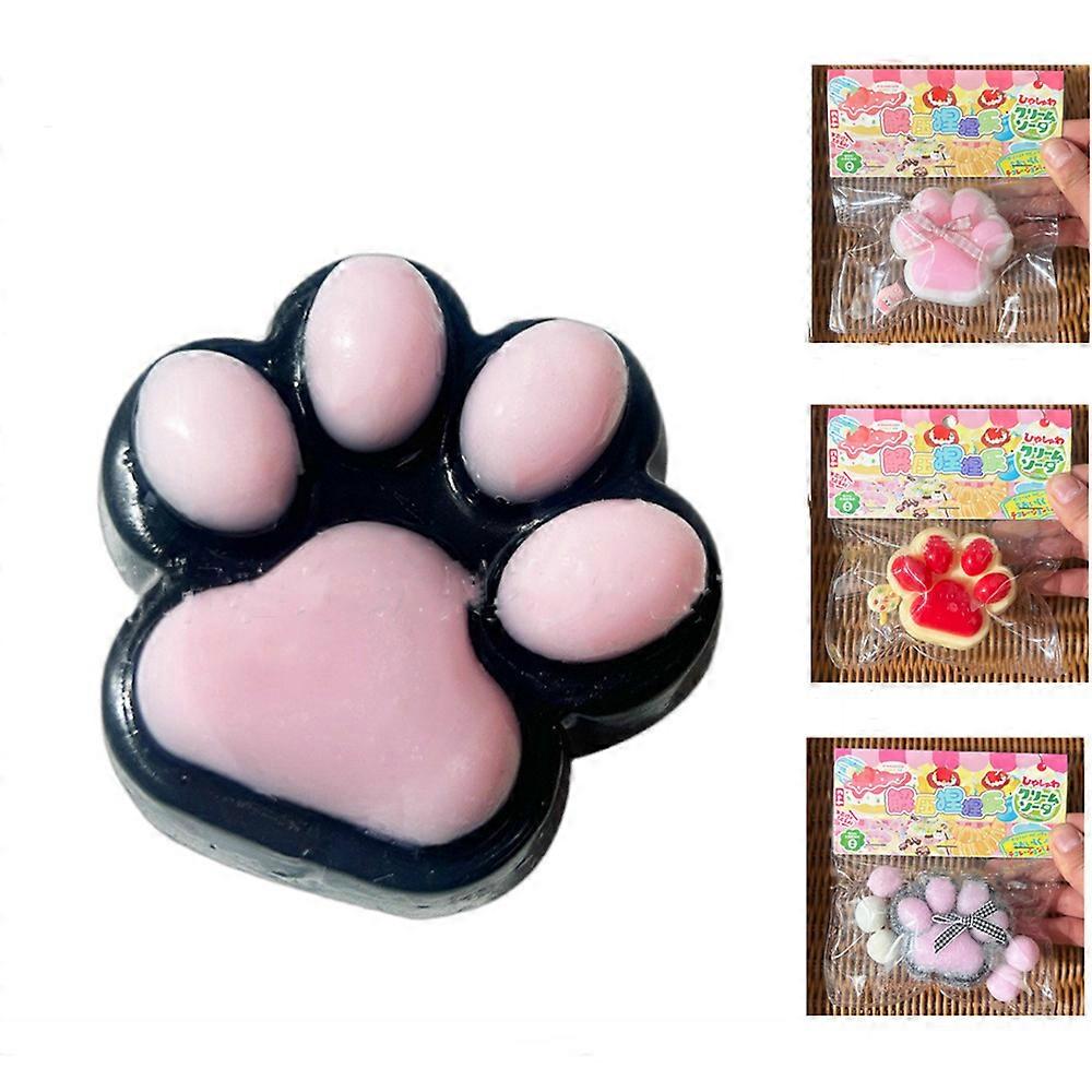 Handmade Taba Squishy Big Cat Paw Silicone Squeeze Toys