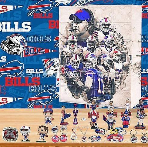 Christmas Advent Calendar New The Buffalo Bills calendar Buffalo Bills Advent calendar blind box