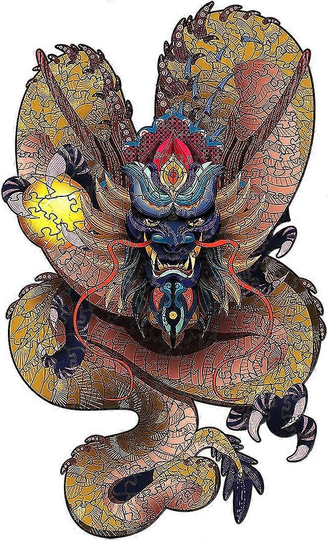 Puzzle dla dorosłych Drewniane puzzle Puzzle Zwierzęta Unikalne kształty Magiczne puzzle Gra rodzinna Wystrój ściany Opalizacja Uroczy Kolorowy