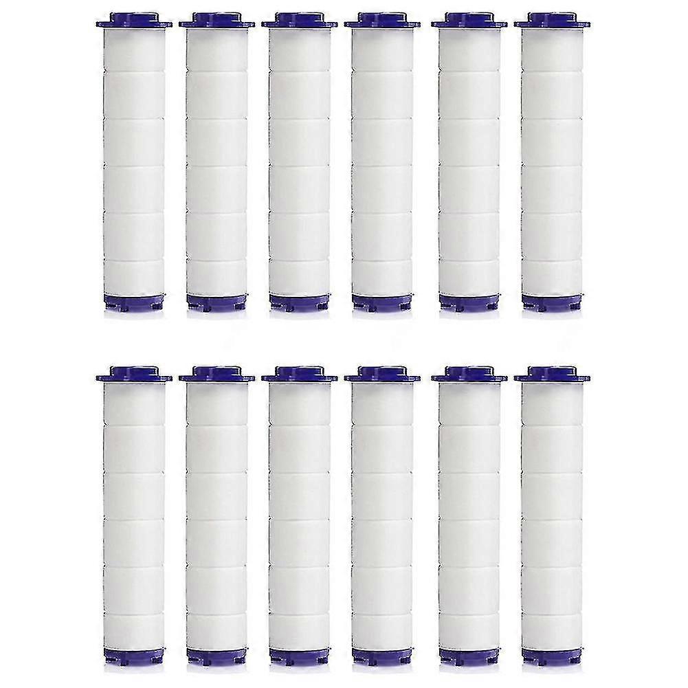 12pcs Turbo Fan Shower Head Filters--used For Propeller Driven Handheld Shower Head High Pressure -