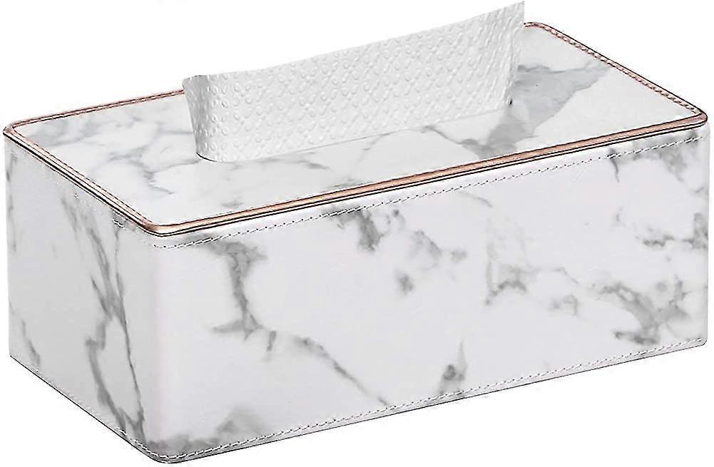 Rectangular Pu Leather Tissue Box Tissue Holder Box Holder