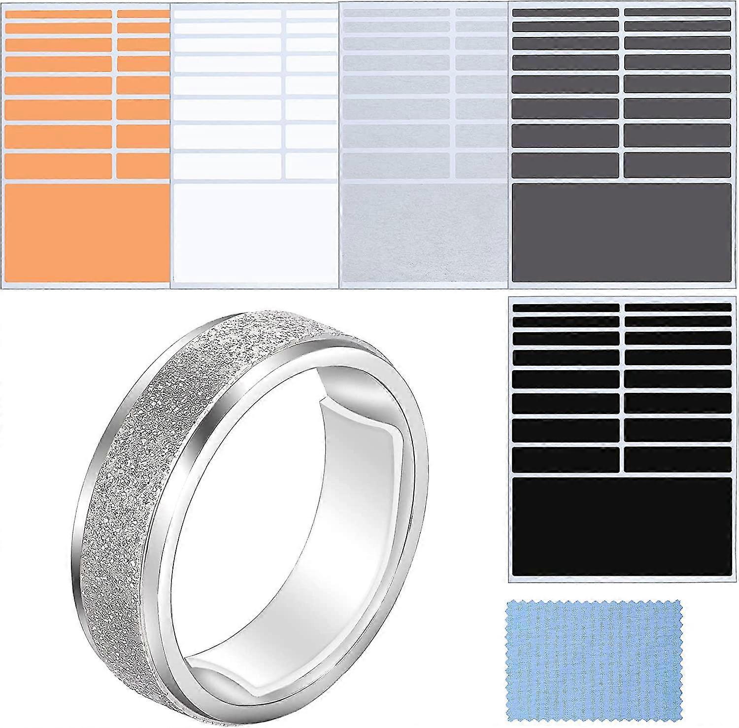 Invisible Ring Size Adjuster - Fix Loose Rings with Clean Cloth - Wide Ring Sizer (5 Sheets)