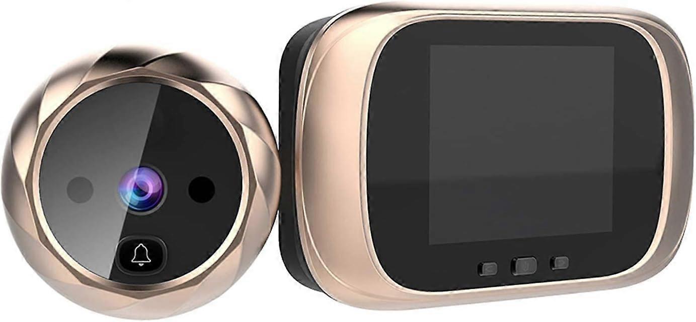 Digitale deurbewaking - 2.8'' - LCD-scherm - Nachtzicht - Digitale deurbewaking Goud