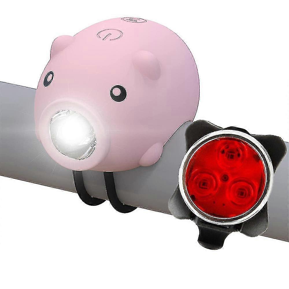 Bicycle Lights And Tail Lights With Horn Function,usb Bike Light
