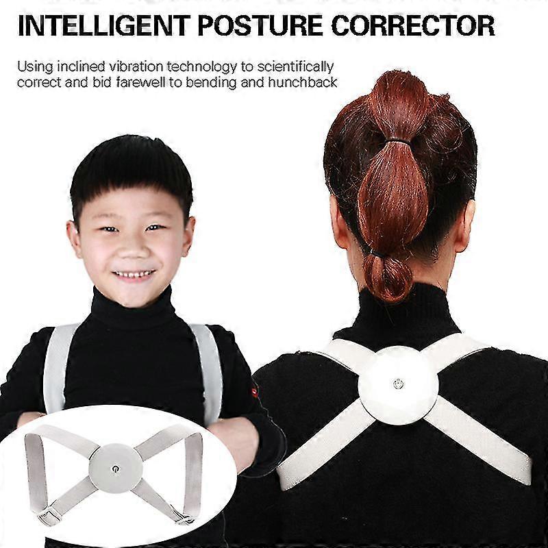 Smart Induction Posture Corrector Usb Charging Multifunctional Adjustable Back Straightener For