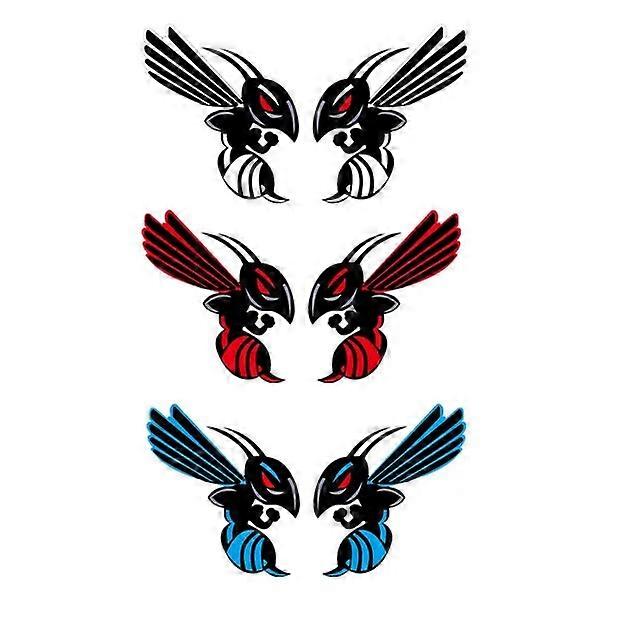 JDM Sticker For Angry Bee Honeybee Animal Cartoon Hornet Bees Reflective Motorcycle Car Styling Decals Motorcycle AccessoriesVehicle Wraps