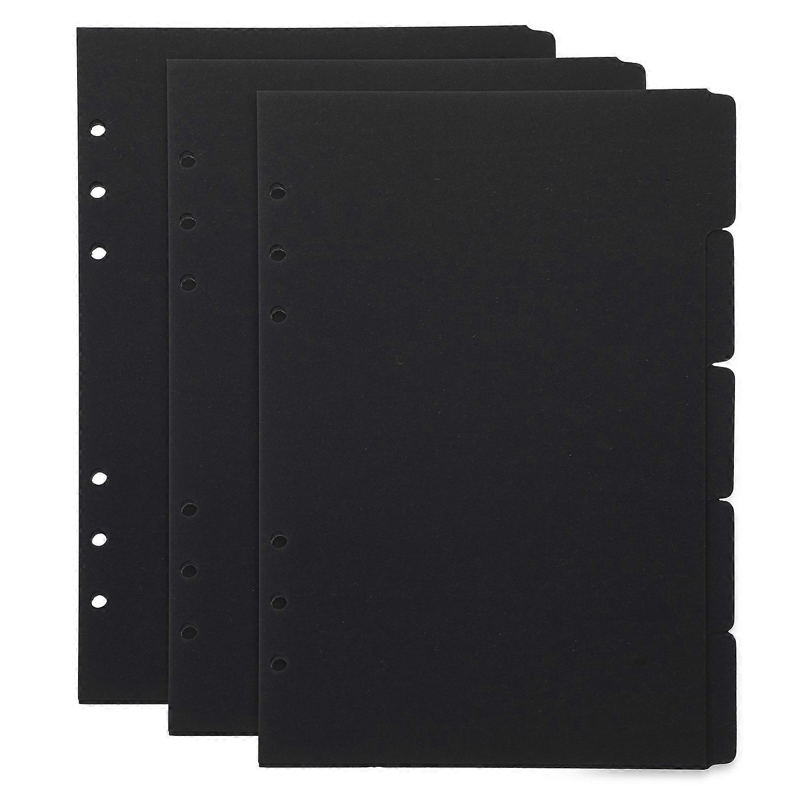 15 Pz Divisori di carta raccoglitore Divisori per ufficio Divisori per schede A5 Divisori per raccoglitori Divisori per schede di classificazione