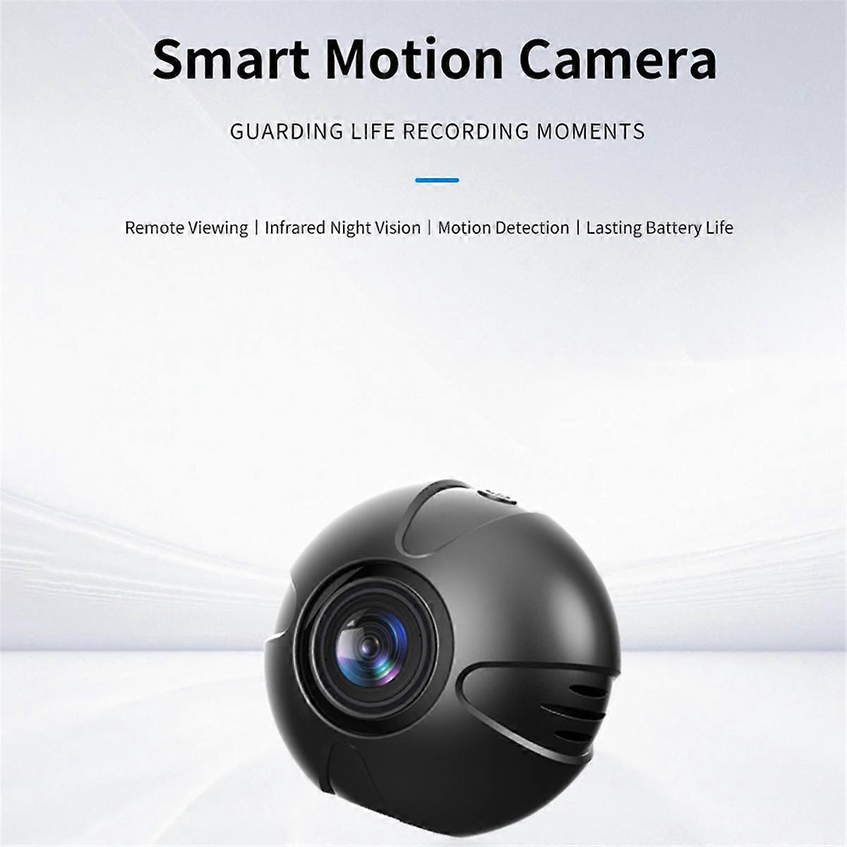X3 Camera 0.3MP 640x480P 400mAh HD WiFi Round Camera Self-Adhesive Base Install At Will Record While Charging Camera,A