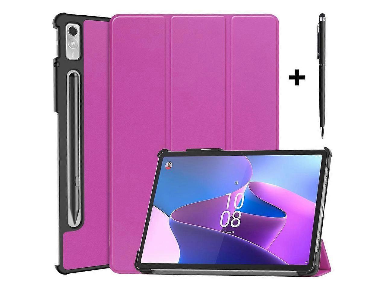 Case for Lenovo Tab P11 Pro 11.2 inch Gen 2 2022 / Xiaoxin Pad Pro 2022 11.2 inch , Slim Hard Shell Smart Protective Stand Cover + Universal Stylus Pe