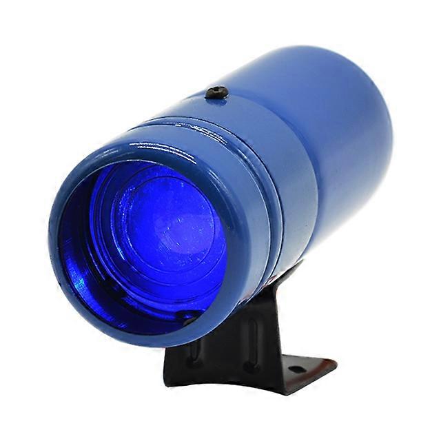 Round Earth Racing Tachometer RPM Tacho Gauge Shift Light Lamp Blue Shell Red and Blue Warning light 1000-11000 RPM Car Meter