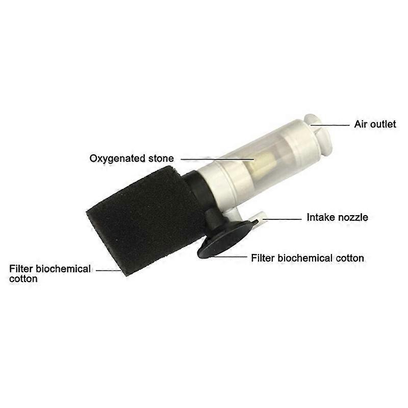 Aquarium Purifier Ultra-quiet Mini Fish Tank Filter Aquarium ... - Mini Live Terrarium Filter Cleaning Systems