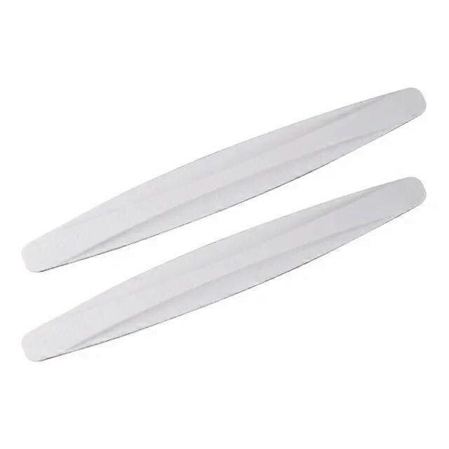 2Pc Universal Anti-Collision Protector Rubber Auto Front And Rear Corner Bumper Cover Guard Lip Strip Sticker Scratch Protection