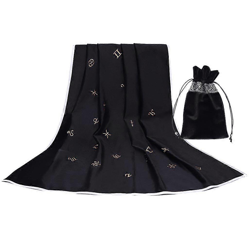 Witch Divination Pendulum Divination Tablecloth Mat Board Game Tarot Card Pad