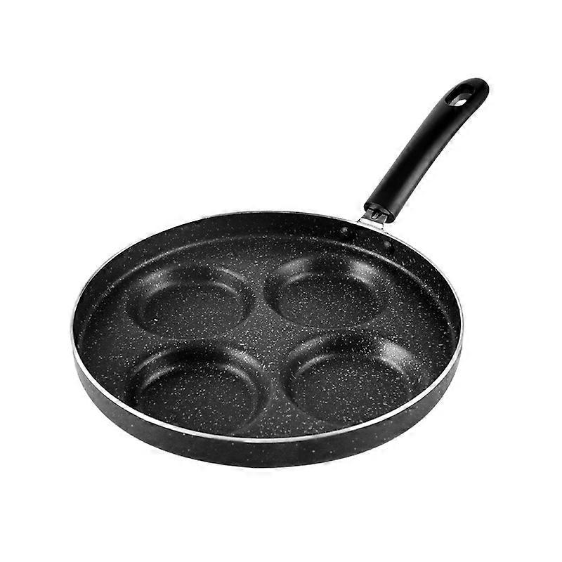Nonstick Pan, Stil: Åpen ild, Diameter: 24cm (Svart)