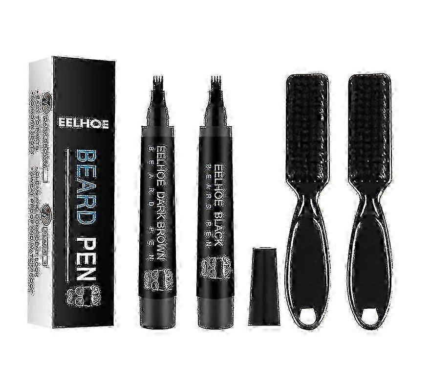 Bartfüllstift Kit Wasserdichter Bartstift Bartstift Bart Form Pe