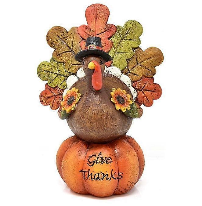 Thanksgiving Decorations Turkey Pumpkin, Tabletop Turkey Fall Autumn Decor