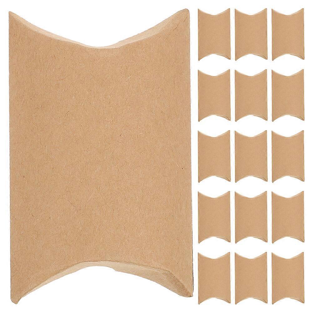 50pcs Candy Boxes Party Gift Cases Pillow Shaped Candy Boxes for Birthday Wedding