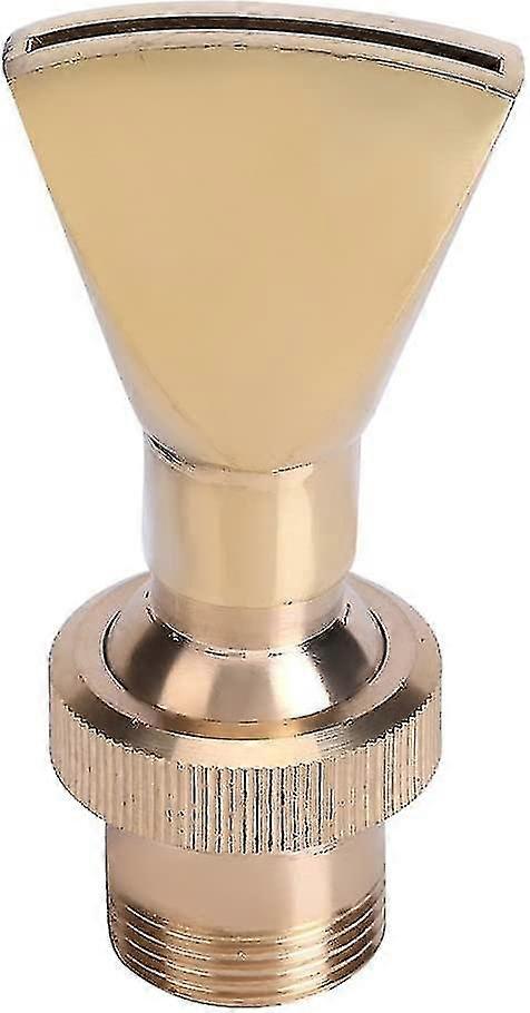 Messing springvandsdyse sprinklerhoved til havefontæne