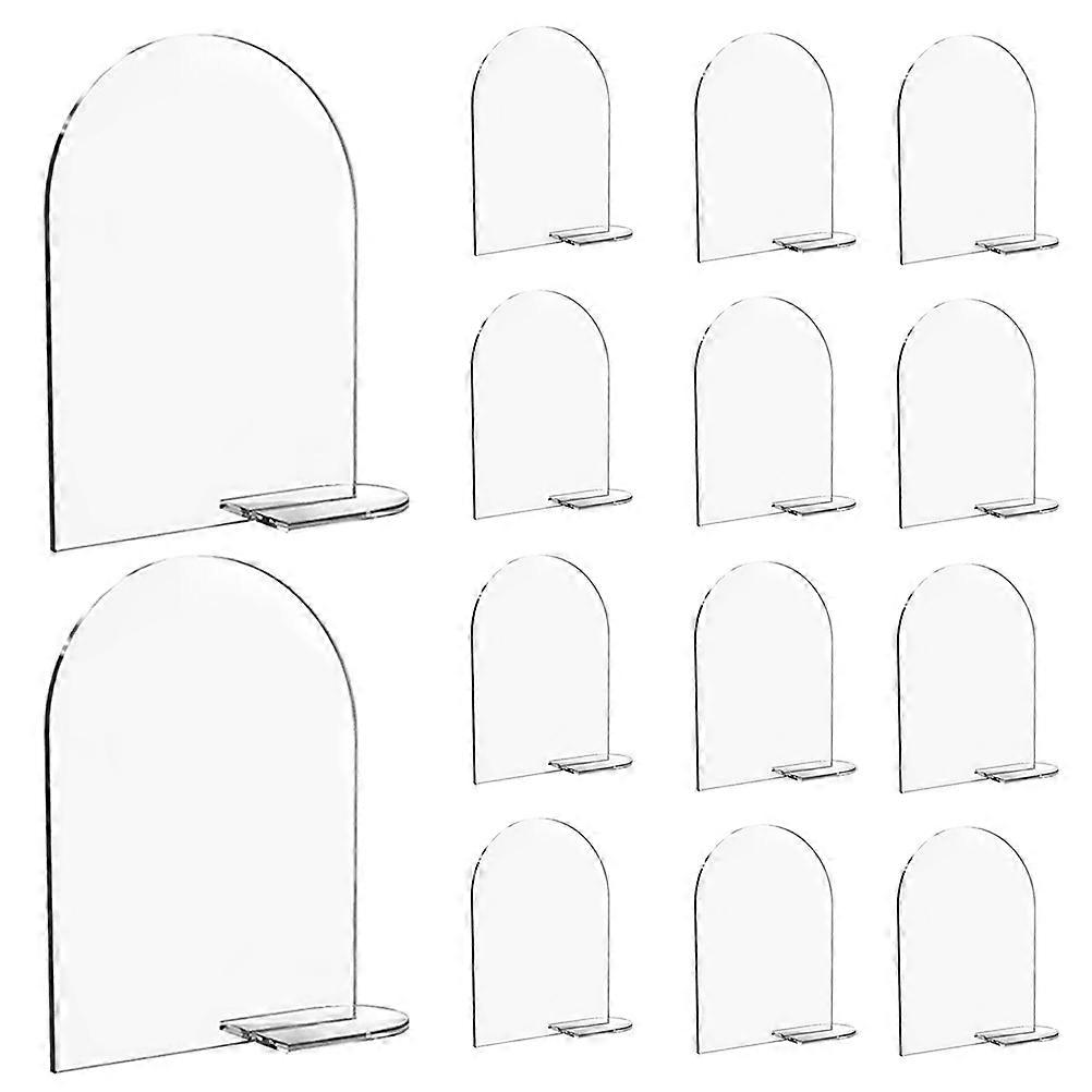 20 Pcs Dining Table Decor Table Number Holders Desk Photo Display Table Sign Holders Photo Display Stand