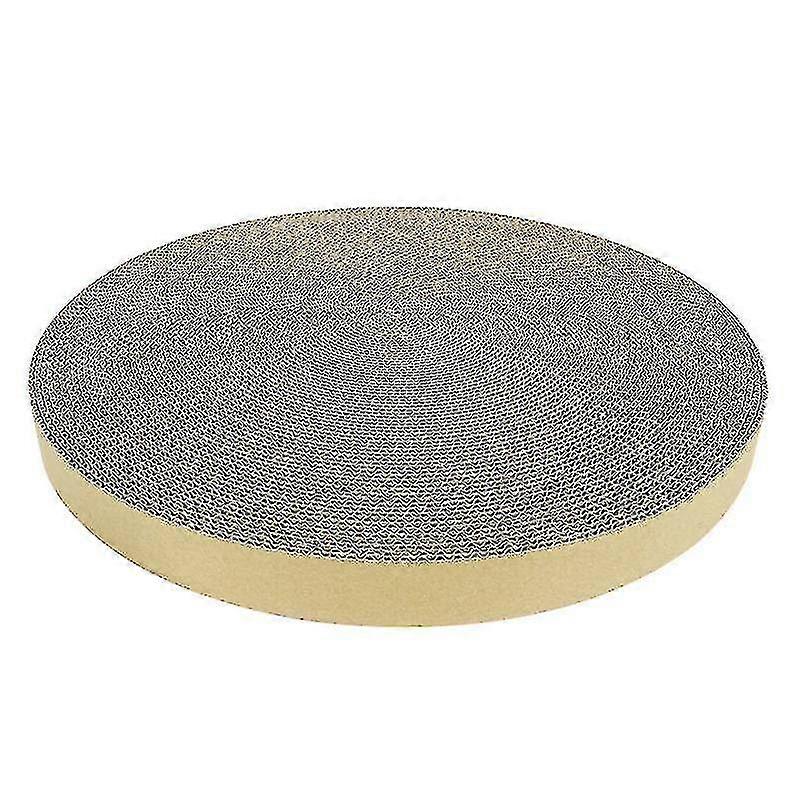 Cat Scratching Post - Corrugated Cardboard Cat Scratching Post 35 X 3 Cm - Round Protection For Sofa Furniture Wall - Also For Kitten Auspicious High 
