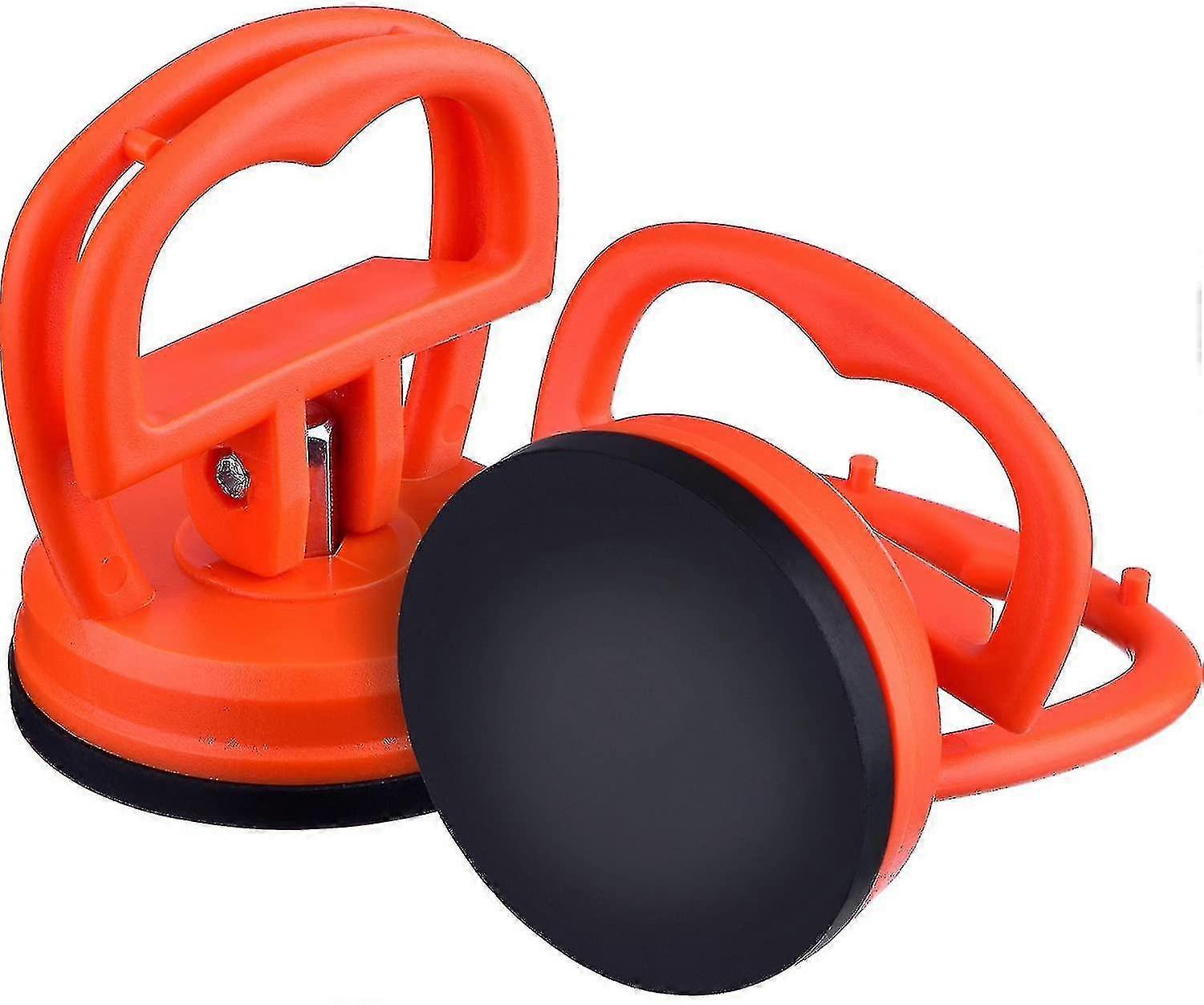 2 Pcs Dent Puller Car Suction Cups Suction Cup Repair Puller Removal Tool, Orange