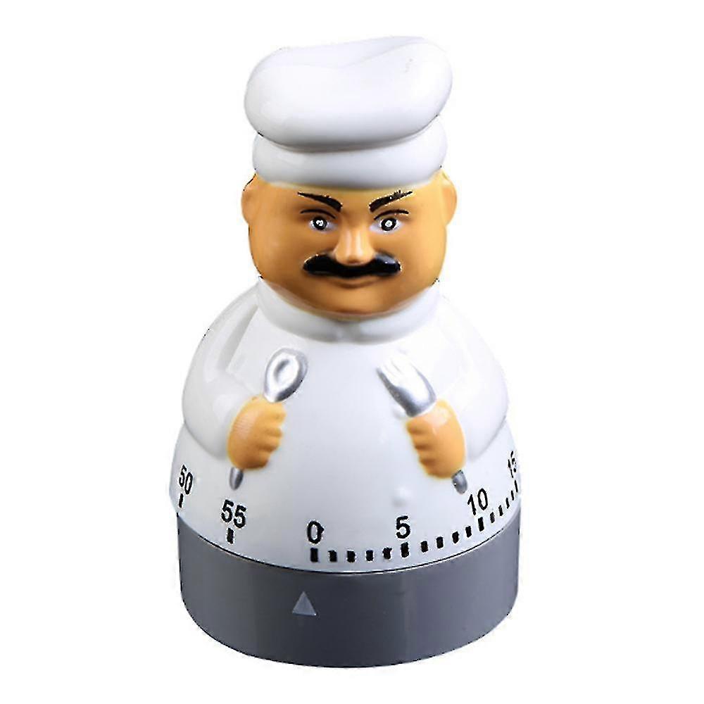 60 minutters kjøkken timer, mekanisk timer 60 minutter nedtelling timer