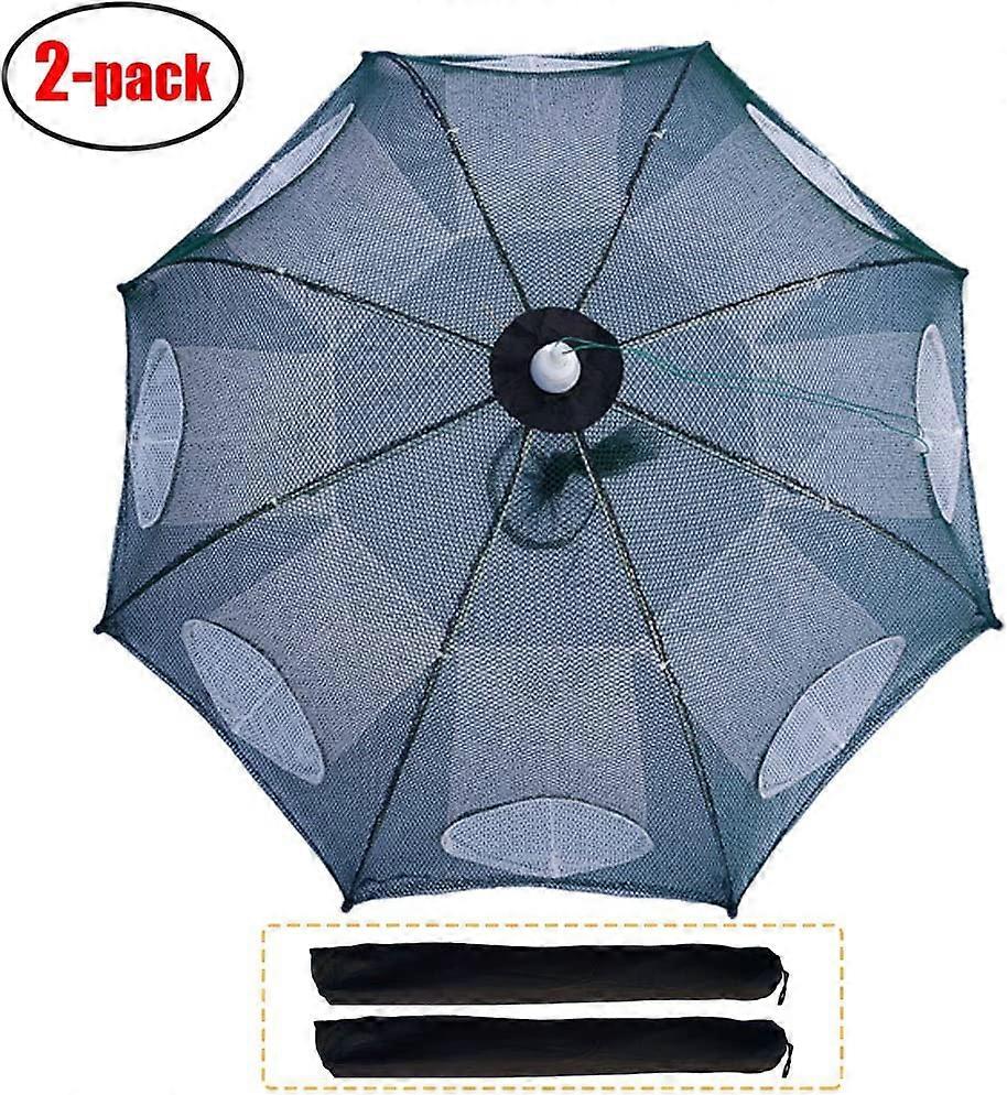 Angelnetz Falle Portable Faltbare Faltbare Krabben Netz Cast Dip Köder Fisch Garnelen Langostino Käfig Fallen Mesh Automatic