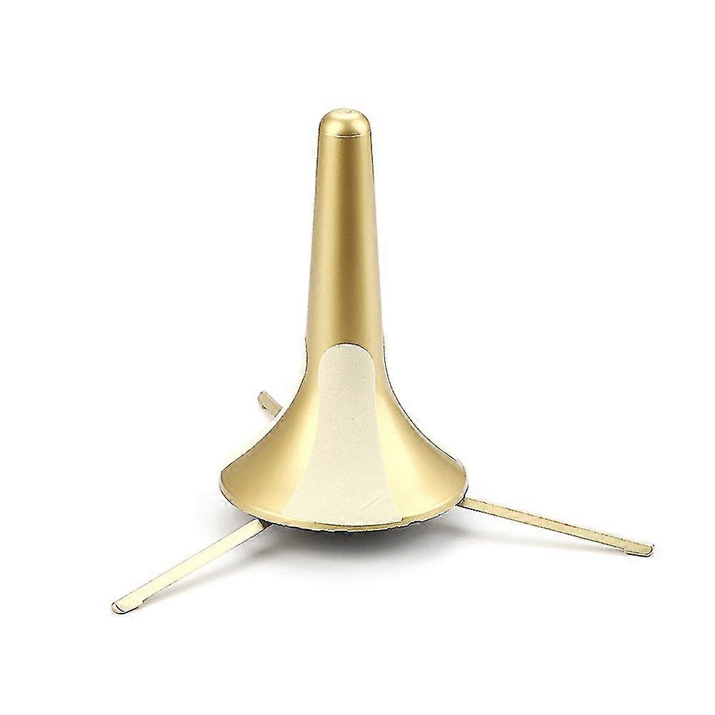 便携式小号架架，带3脚金属架，适用于小号铜管乐器配件