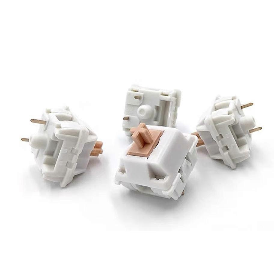 30/60 Pcs Holy Panda Switch Mechanical Keyboard Tactile Switch 3 Pin 55g Pom Axis Custom Keyboard Switches Hot Plug Diy Gk61 Tk75