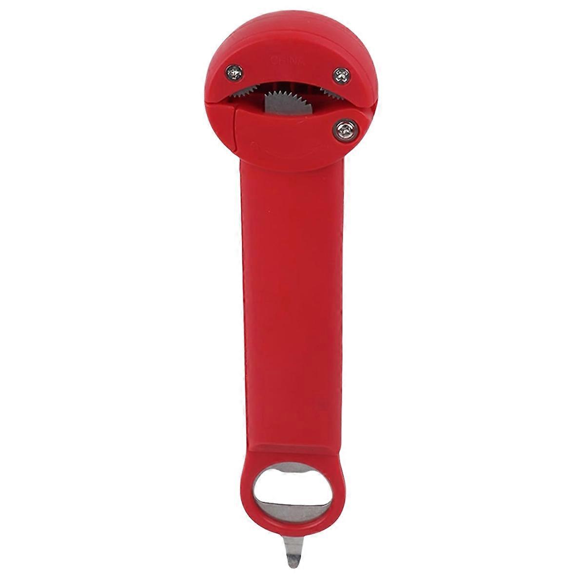 3 in 1 Telescopic Can Opener Household Can Opener Suitable for Weak Hands Non-Slip Manual Bottle Opener A