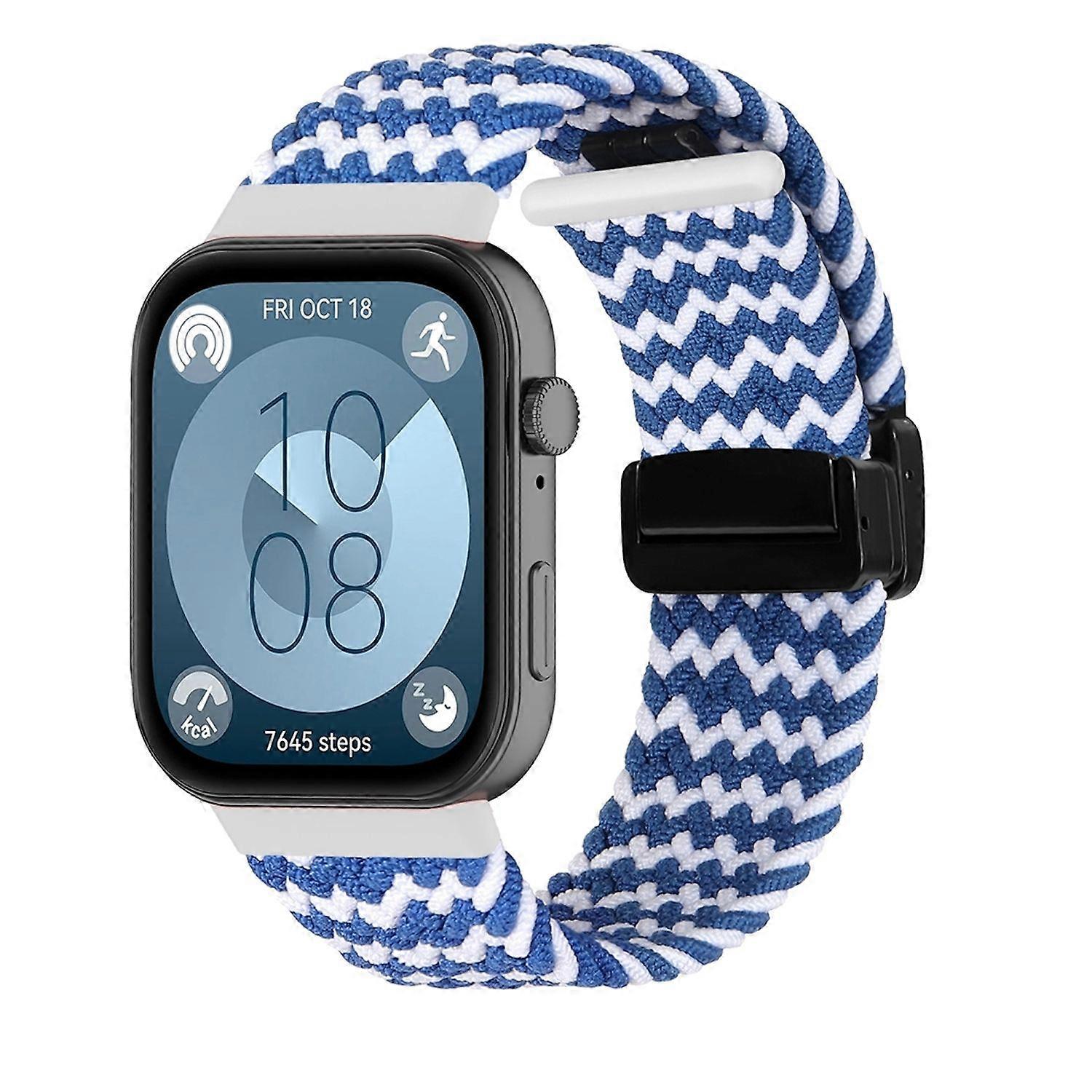 For Huawei Watch Fit 4 / 4 Pro / 3 Braided Sport Nylon Strap M7