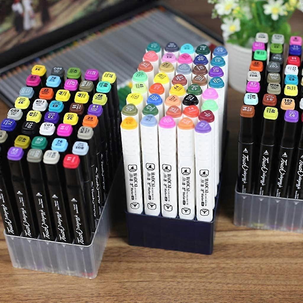 Multifunctional Storage Ra For 40 Slots For Markers, Brushes, Pencils