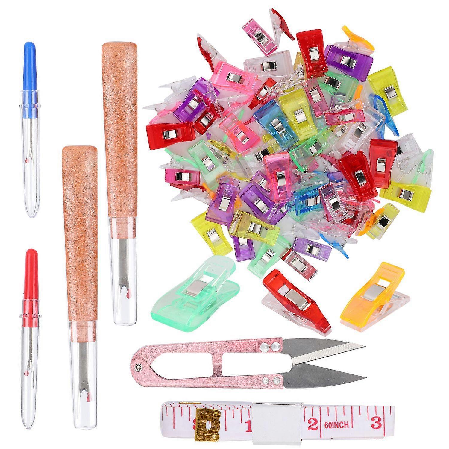Multipurpose Sewing Set Clips Seam Remover Thread Clippers Tape Measure Household Combination