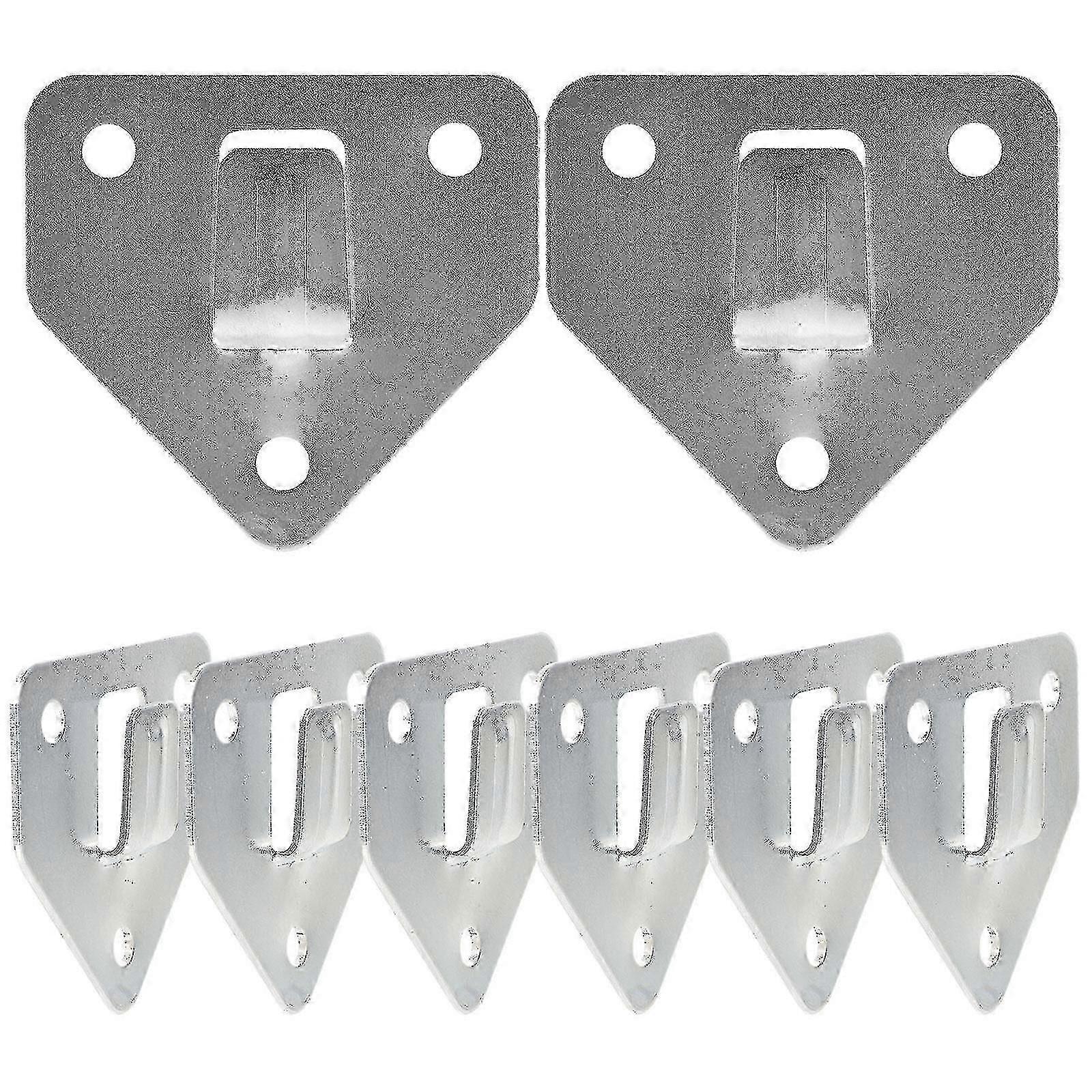 8 個のウォールマウント消火器フックヘビーデューティ消火器ブラケットホルダー