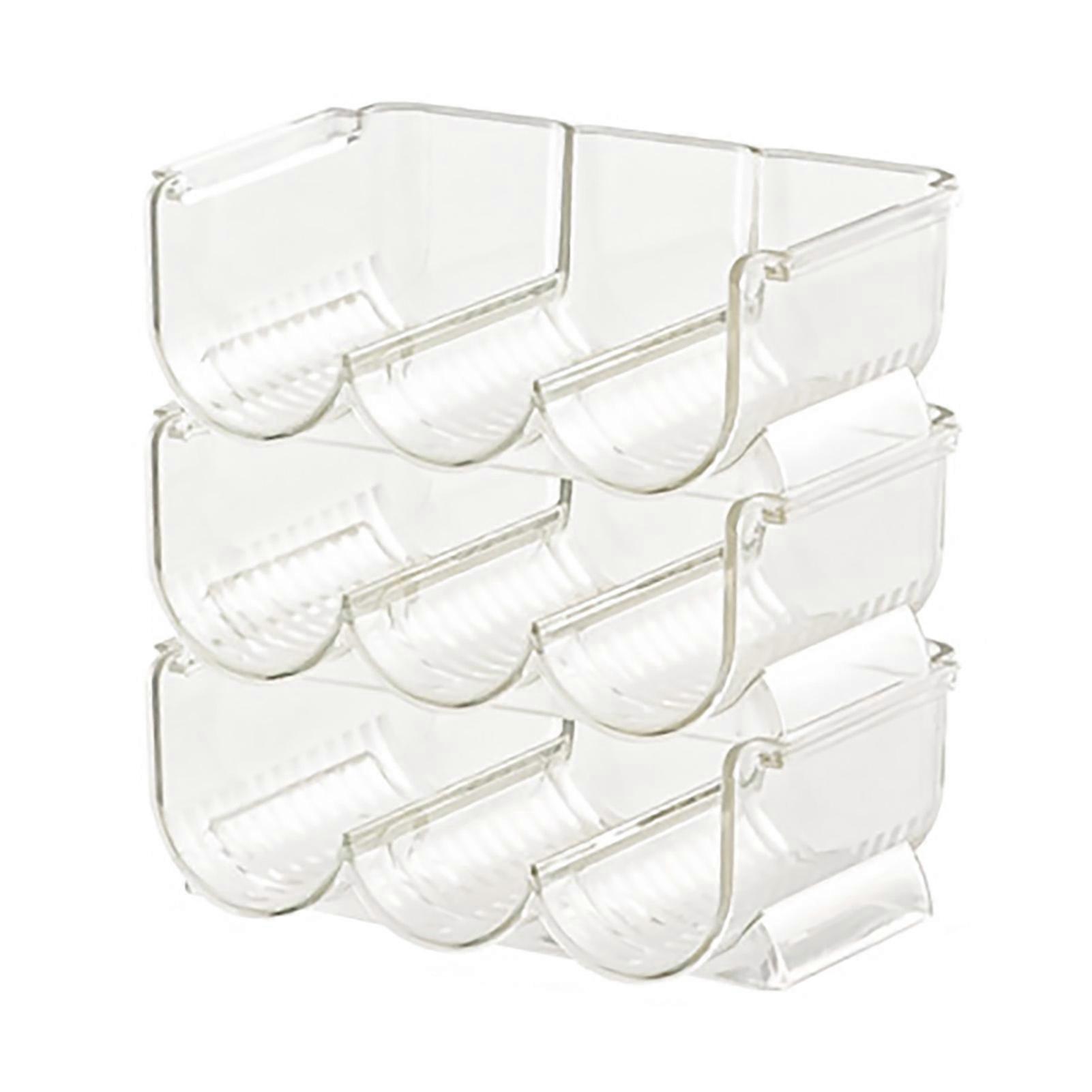 3pcs Transparent Lipstick Holders for Lip Gloss Storage and Display