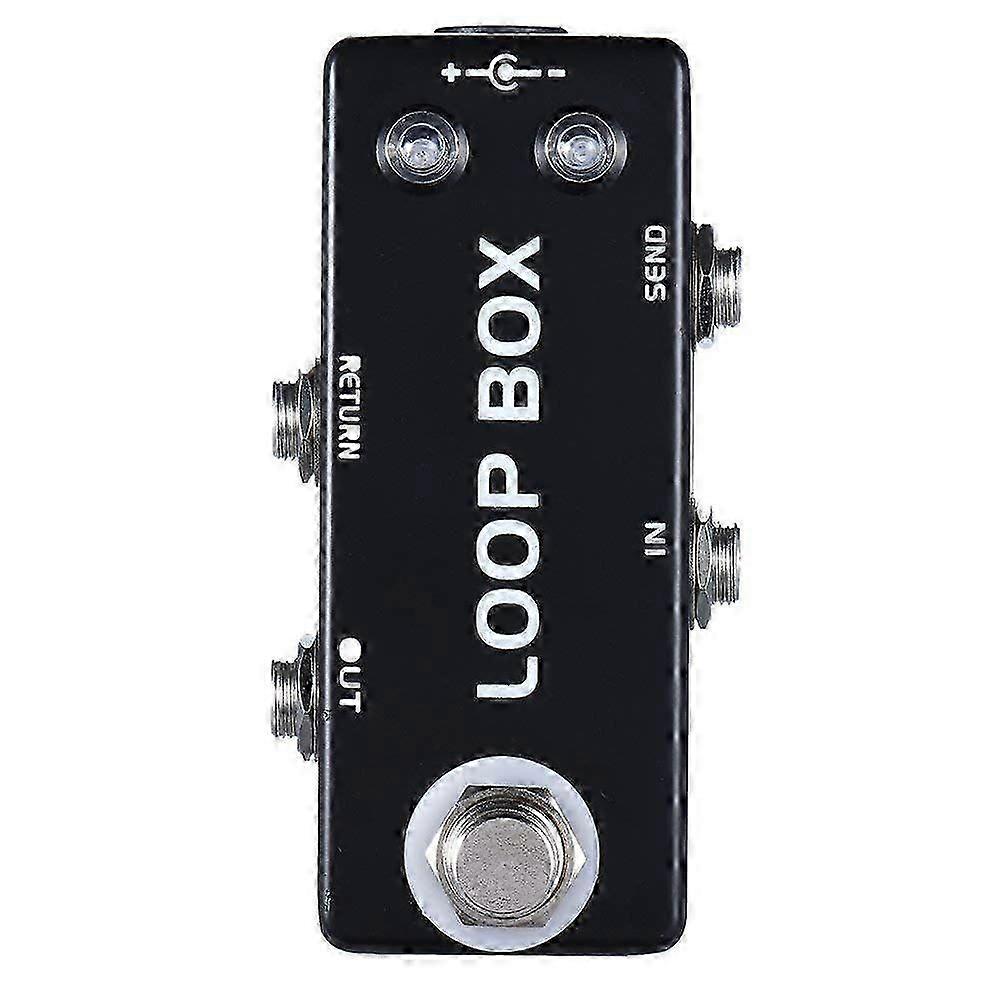 Mini Guitar Effect Pedal Loop Box Switcher Channel True Bypass