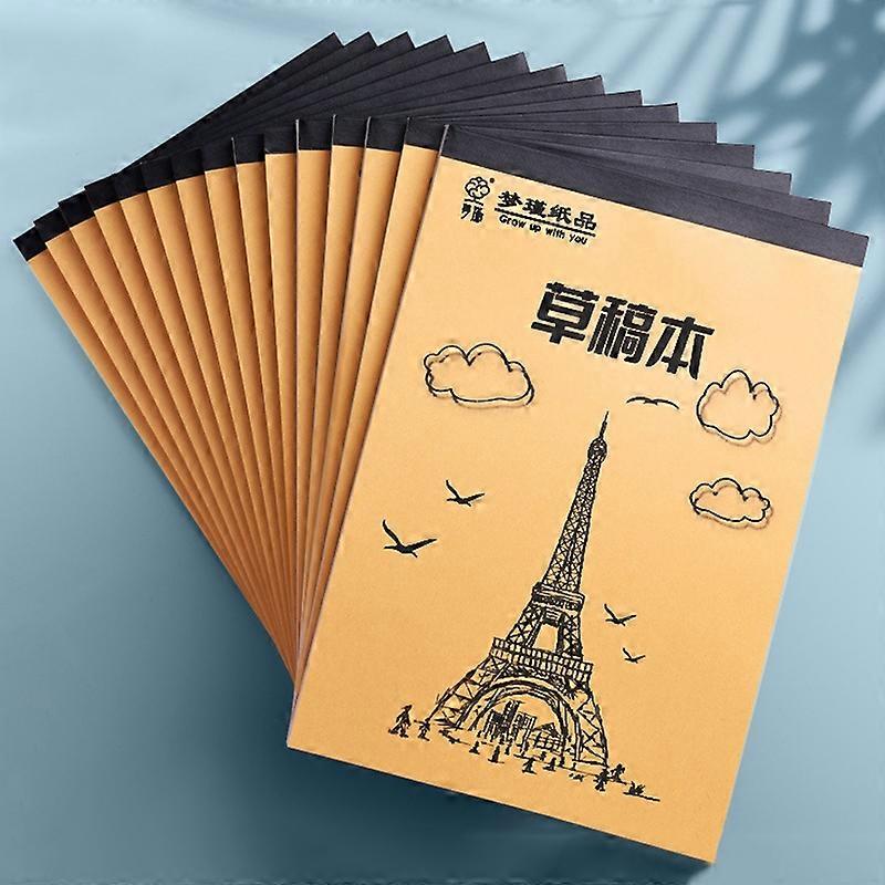 100 Pages /Book Thickened Glue Binding Draft Book Students Multipurpose Blank Sketch Paper