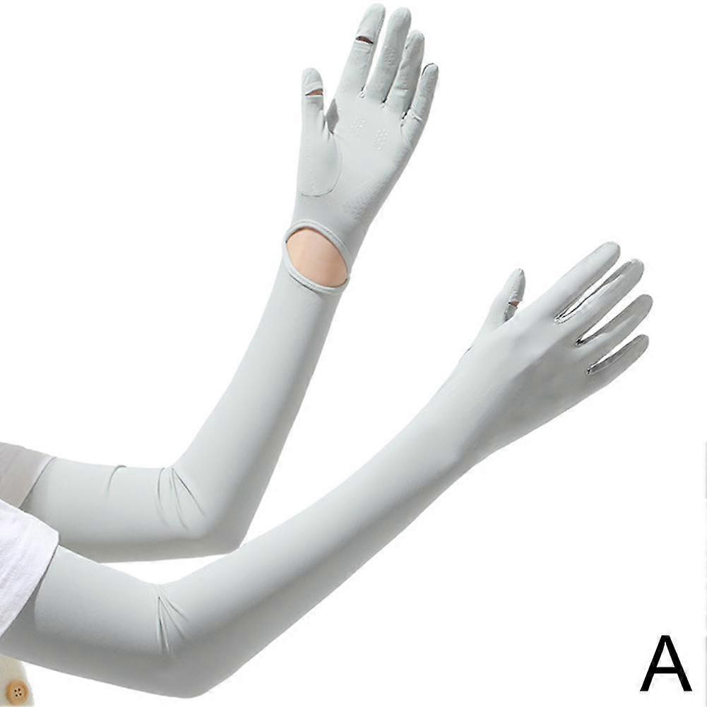 Summer Long UV Protection Cycling Sleeve Cover High Stretch and Breathable