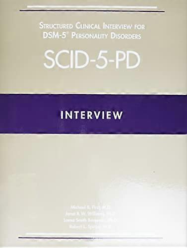 Structured Clinical Interview for DSM 5 (R) Personality Disorders (SCID 5 PD)