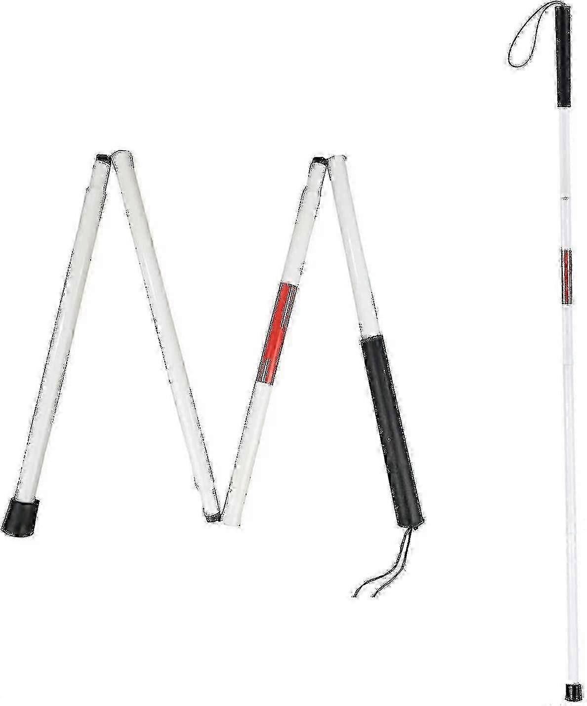 Blind Cane, White Cane, Walking Cane For The Blind, Foldable Blind Cane