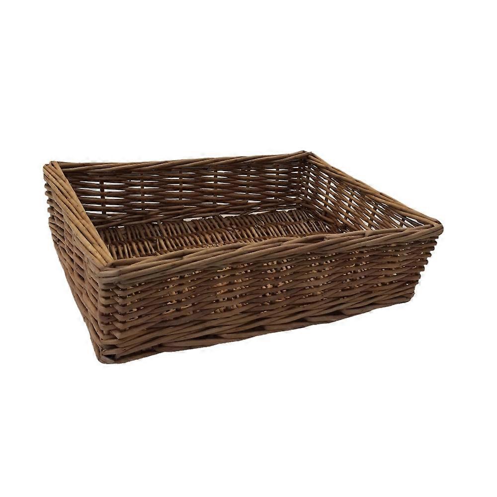 Small Double Steamed Wicker Tray