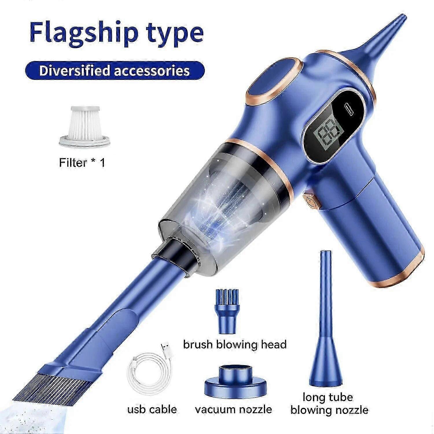 5 في 1 مكنسة كهربائية لاسلكية مكنسة كهربائية روبوت محمولة للسيارات المحمولة للأجهزة المنزلية للسيارات ه