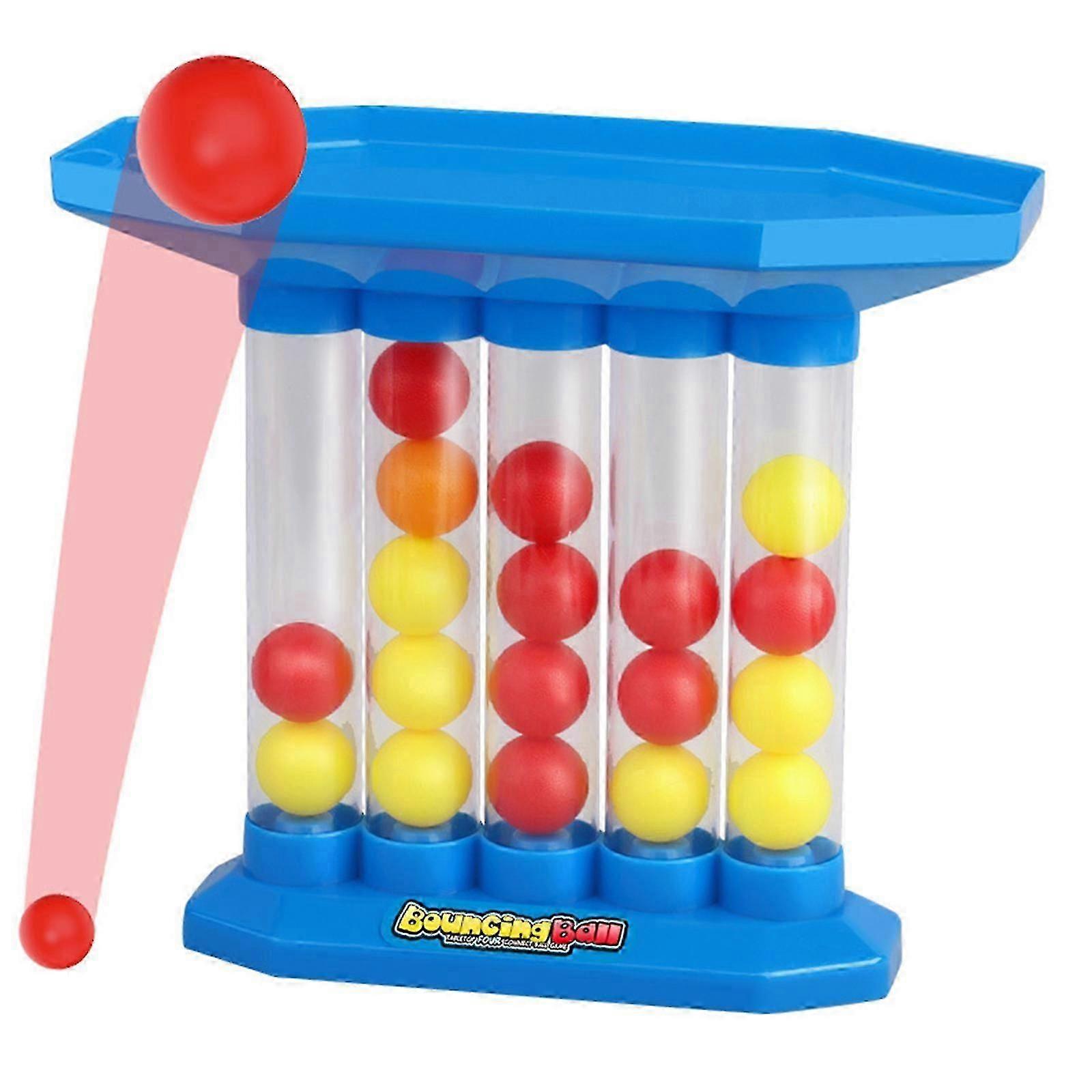 Bouncing Ball, Bounce Off Party Game Jumping Ball, 4 Shots Classic Board Games