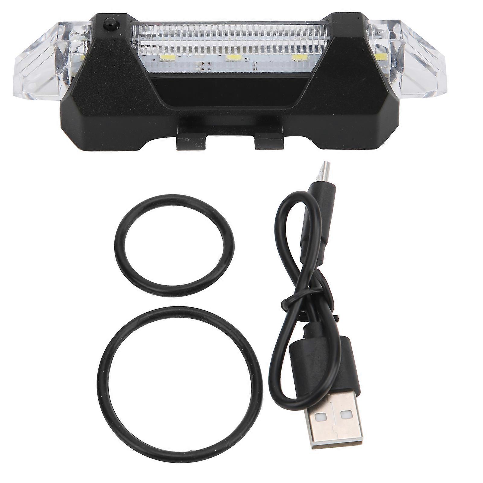 Rechargeable Lithium Battery Powered Bike Light, Waterproof For Uninterrupted Performance In Any Weather, Multicolored Lights To Add A Dash Of Fun To