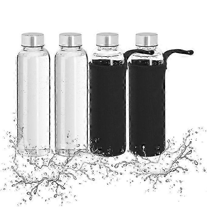 Compatible for Set of 4 drink bottles 500 ml 2024 Walkbee Walkbee 8104 B