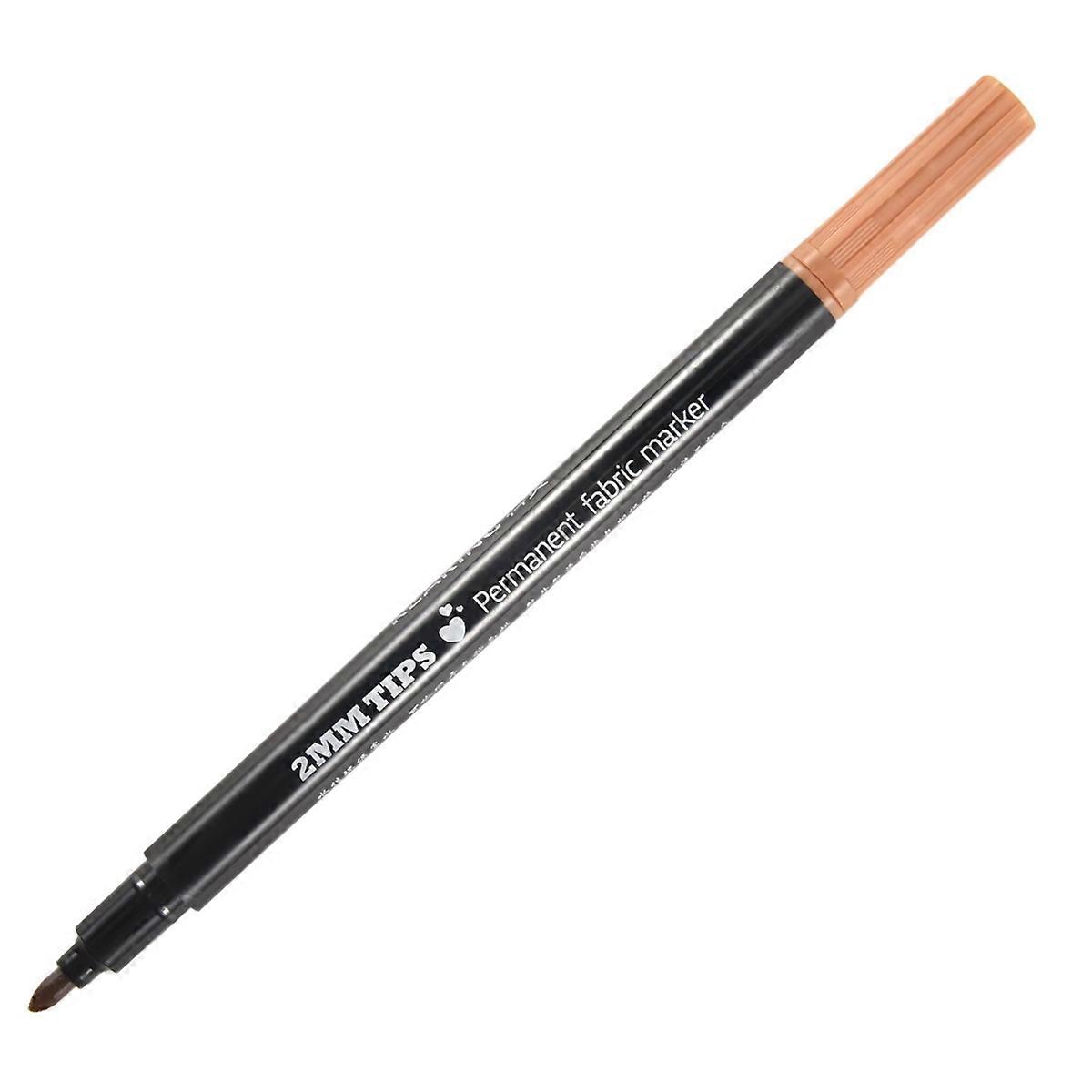 Marker Pens Permanent Colors For DIY Clothes Shoes brown
