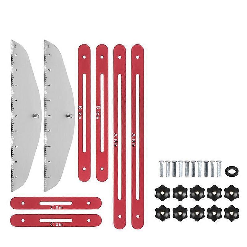9-54Inch Adjustable Stair Measuring Tool for Stair Treads for Stairs