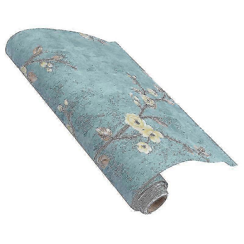 500X53.5cm Carta da parati verde Carta da parati impermeabile Carta da parati autoadesiva Adesivo da parete Soggiorno Camera da letto