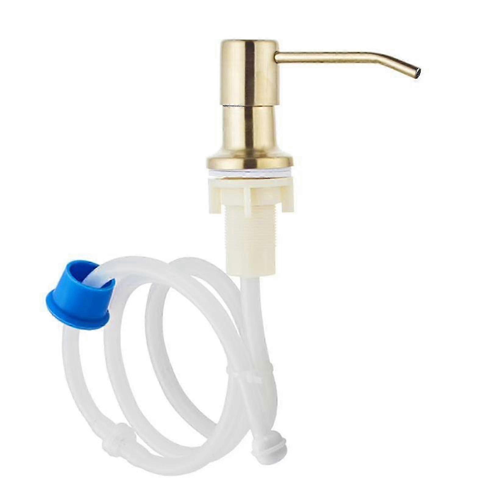 Dispenser di sapone da incasso in acciaio inox - Bottiglia di sapone liquido di ricambio